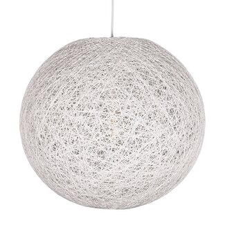 Label51 LABEL51 Hanglamp Twist - Wit - Vlas - L