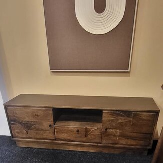 Nijwie TV meubel Kaapstad 150 cm walnootkleur