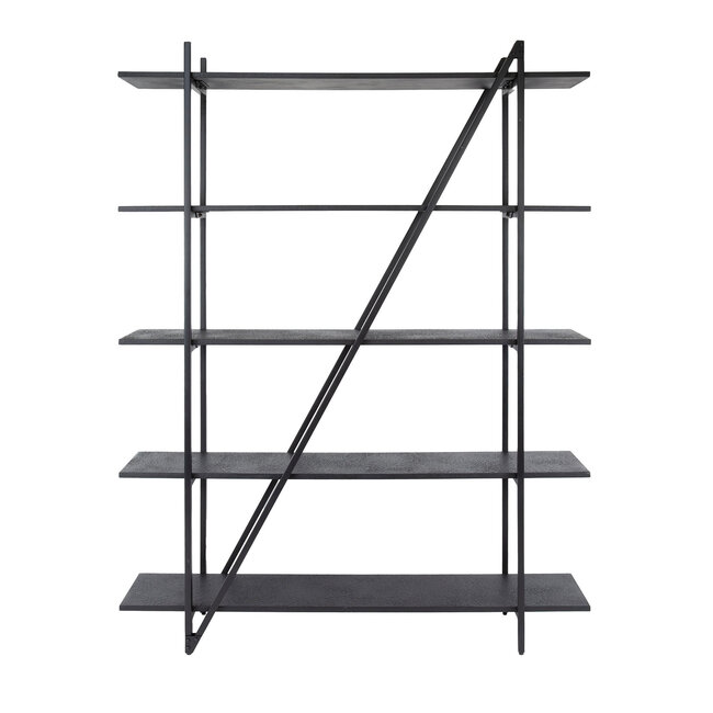 WoonStijl Wandrek 140cm 5 laags Piega Grijs