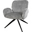 Nijwie Draaifauteuil Bobby - lichtgrijs