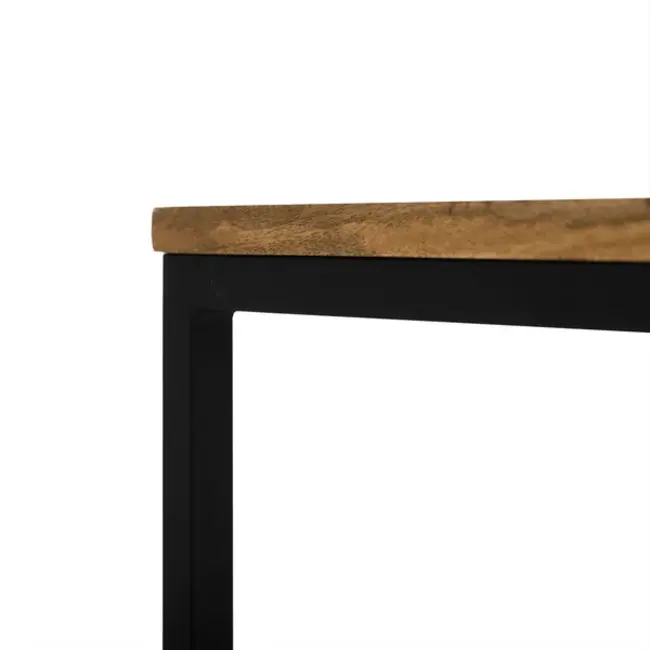 Benoa Bijzettafel industrieel sofa mango