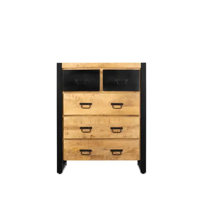 Benoa Ladekast Bas mango met staal