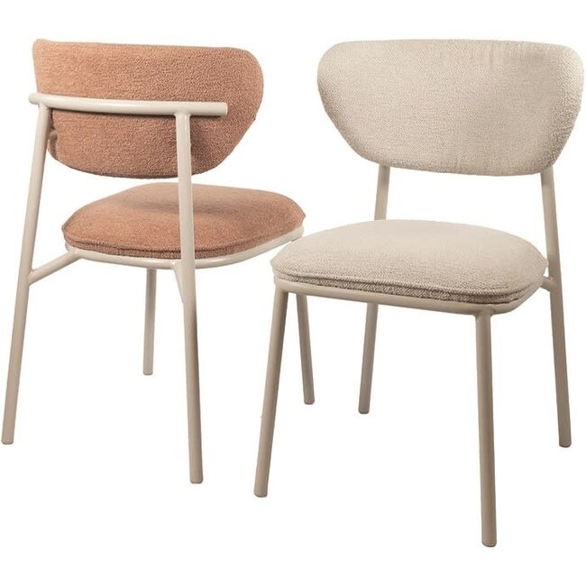 MySons Eetkamerstoel Didi - Beige frame - Powder 209