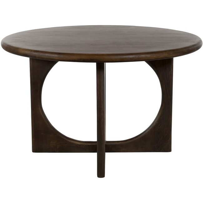 MySons Eetkamertafel Zodiac Ø 130 cm Mango Brown Walnut