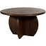 MySons Eetkamertafel Belly Ø130, Mango Brown Walnut