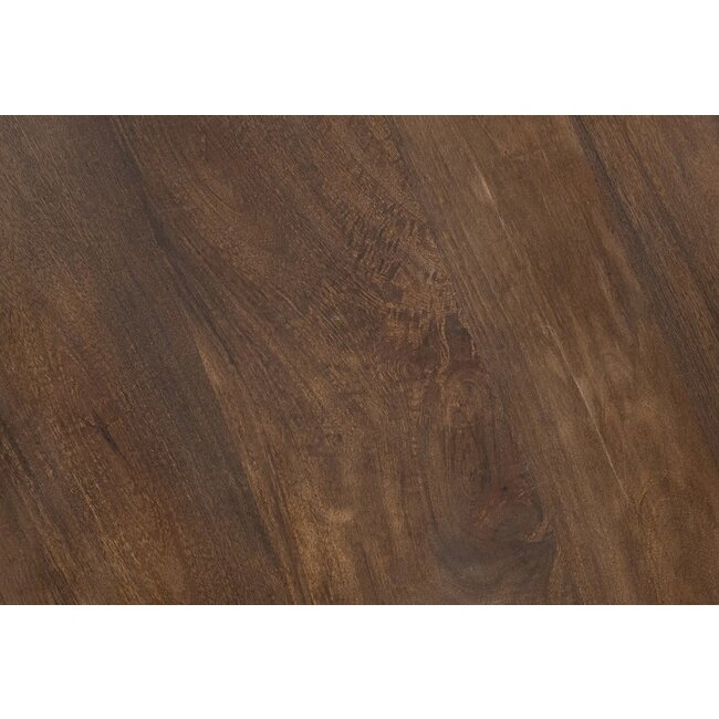 MySons Eetkamertafel Belly Ø130, Mango Brown Walnut