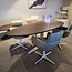 Nijwie Eettafel Taurus Mango bruin organisch 220 cm beige poot
