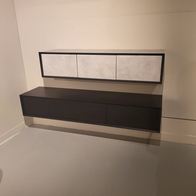 Nijwie Zwevend tv meubel Montano 160 cm - 10 kleuren