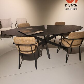 Nijwie Eettafel Othello Ovaal 220 cm l 10 kleuren