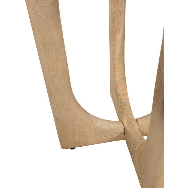 MySons Salontafel Zodiac Ø 60 cm Acacia Groovy Natural