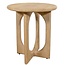 MySons Bijzettafel Zodiac Ø 50 cm Acacia Groovy Natural