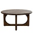 MySons Salontafel Zodiac Ø 80 cm Mango bruin walnoot