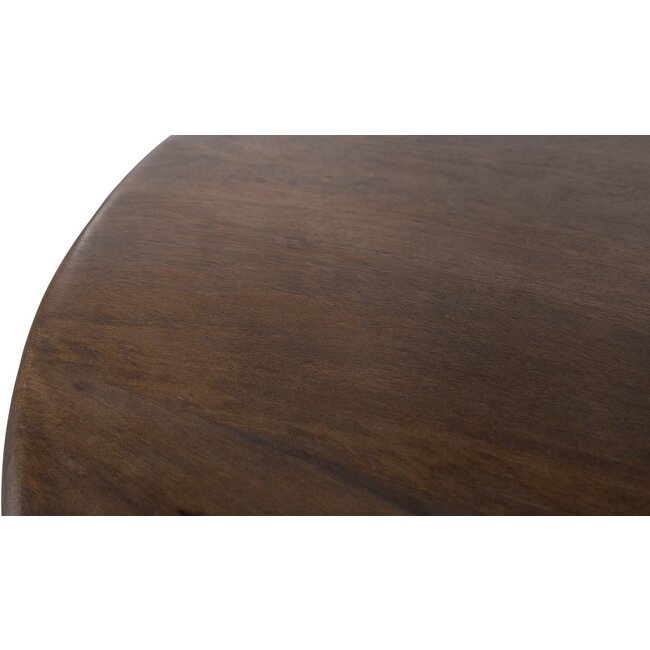 MySons Salontafel Zodiac Ø 60 cm Mango bruin walnoot