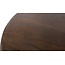 MySons Bijzettafel Zodiac Ø 50 cm Mango bruin walnoot