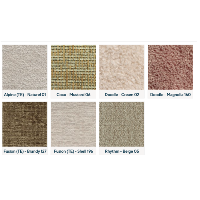 MySons Poef Baggy  Ø50 - Rhythm  beige