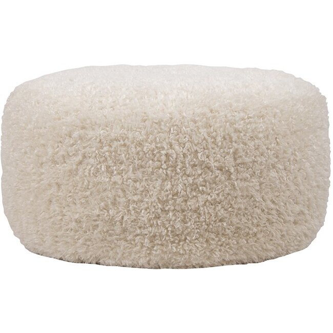 MySons Poef Baggy Ø70 - Doodle cream