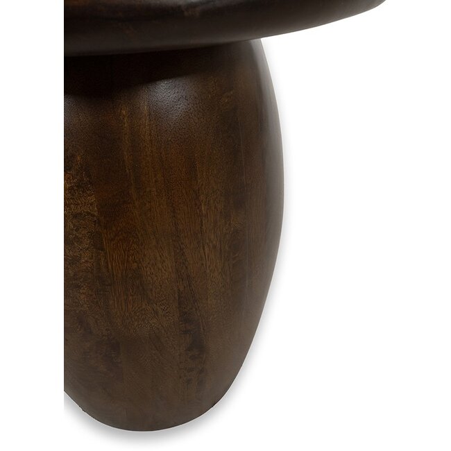 MySons Bijzettafel Balloon Ø50 bruin