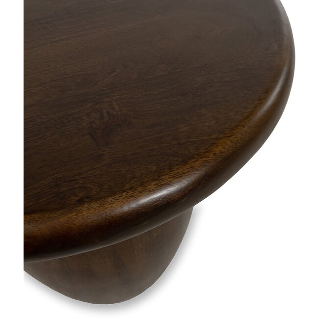 MySons Bijzettafel Balloon Ø50 bruin