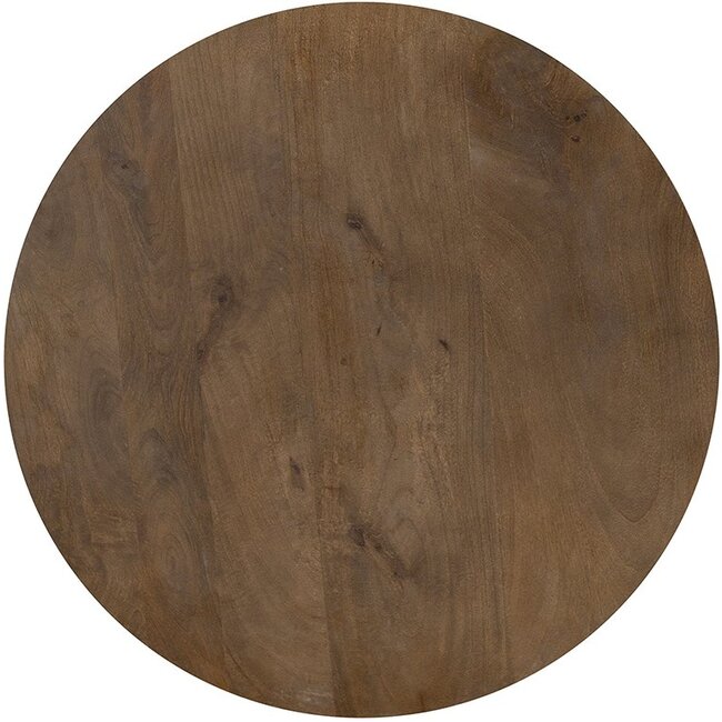 Nijwie Salontafel Karl Ø80 mango bruin