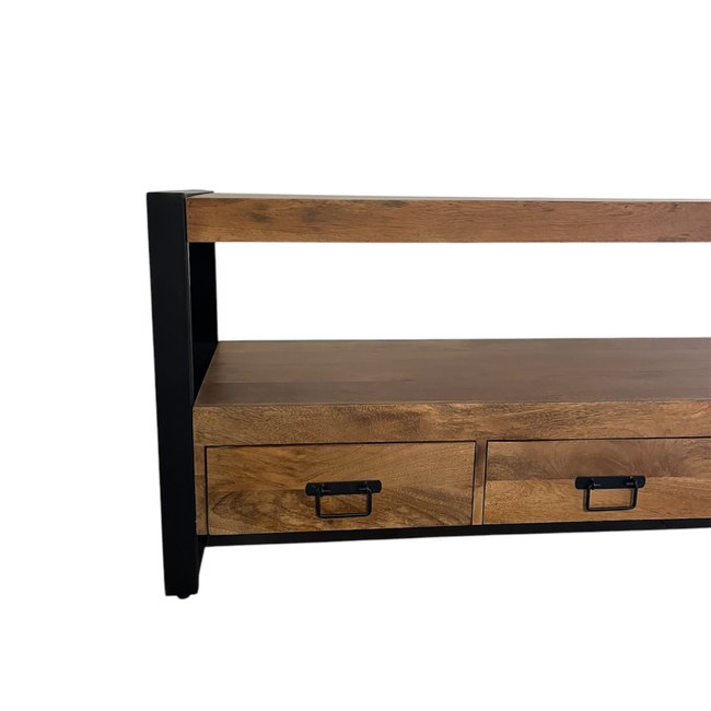 Starfurn Tv meubel Boaz | 180 cm I Warm bruin mango