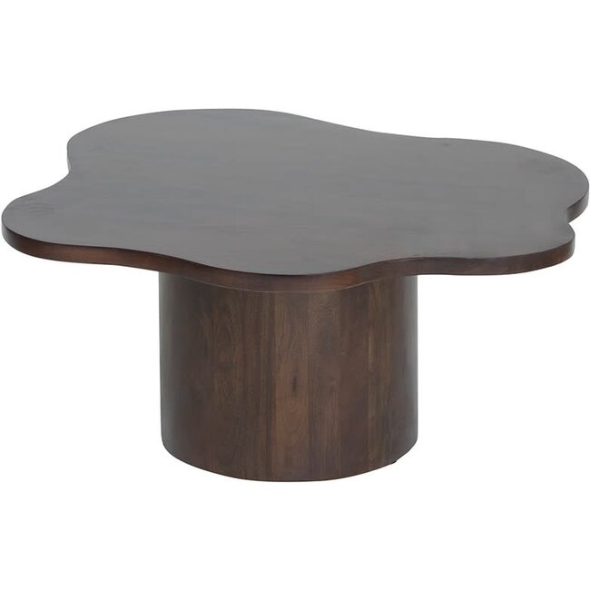 MySons Salontafel Fiore 98 cm Mango bruin walnoot