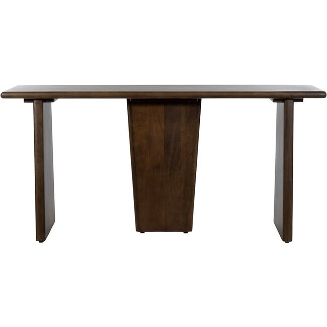 MySons Sidetable Lagos 160 cm Mango bruin walnoot