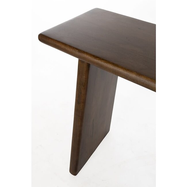 MySons Sidetable Lagos 160 cm Mango bruin walnoot