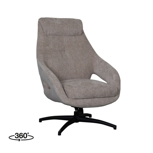 Label51 Draaifauteuil Maxwell  - Hunter Clay