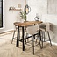 WoonStijl Bartafel live edge Acacia