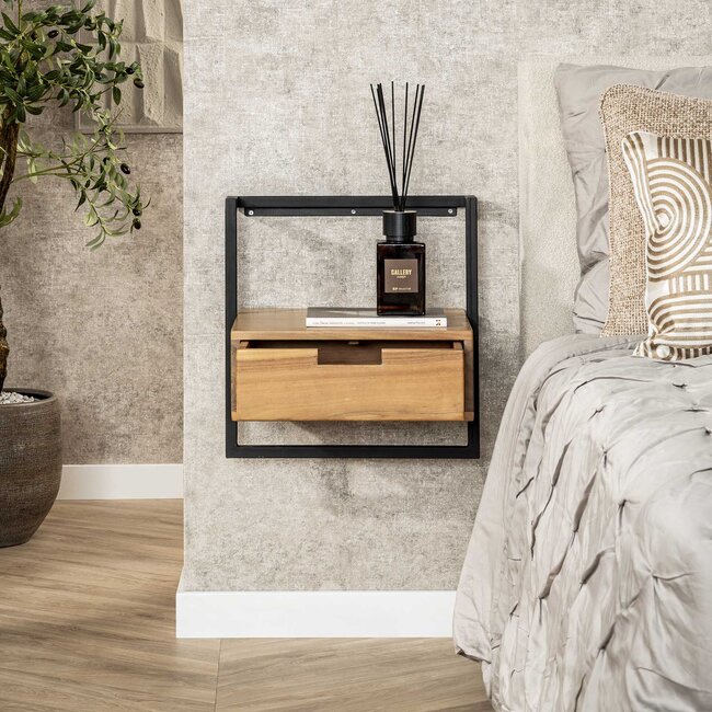 WoonStijl Nachtkastje air solid acacia naturel