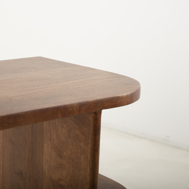 Benoa Banktafel Jade bruin