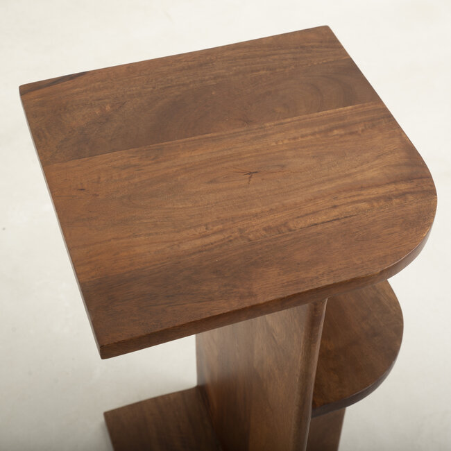 Benoa Banktafel Jade bruin