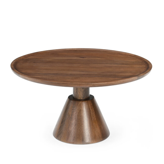 Benoa Salontafel Jade kegelvoet bruin