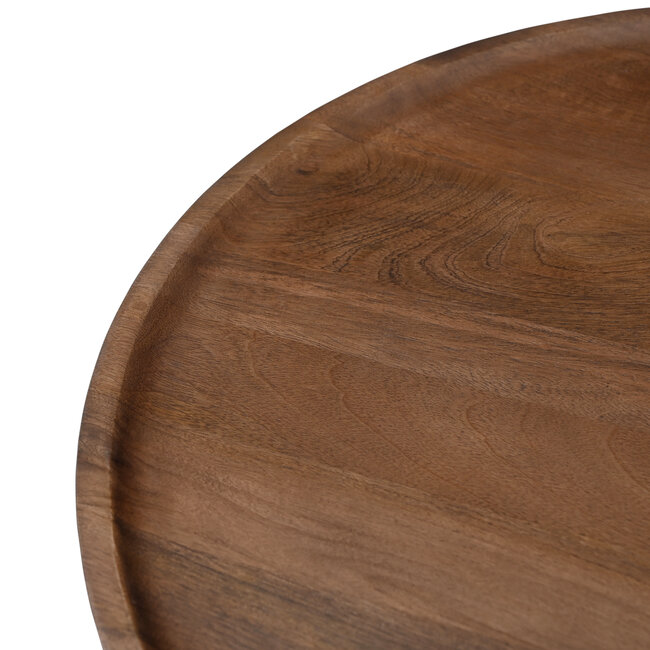 Benoa Salontafel Jade kegelvoet bruin