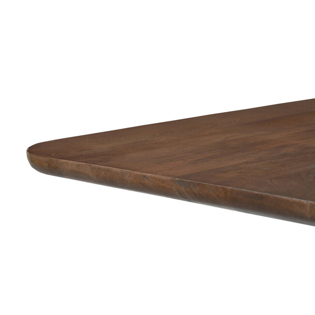 Benoa Eettafel Jade rechthoek bruin mango 220 cm - Showroommodel