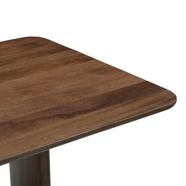 Benoa Eettafel Jade rechthoek bruin mango 220 cm - Showroommodel
