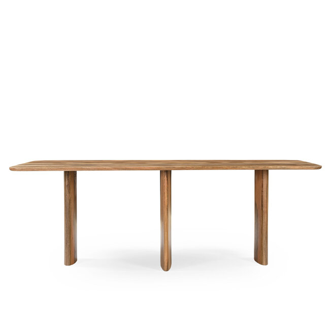 Benoa Eettafel Jade rechthoek naturel mango 220 cm