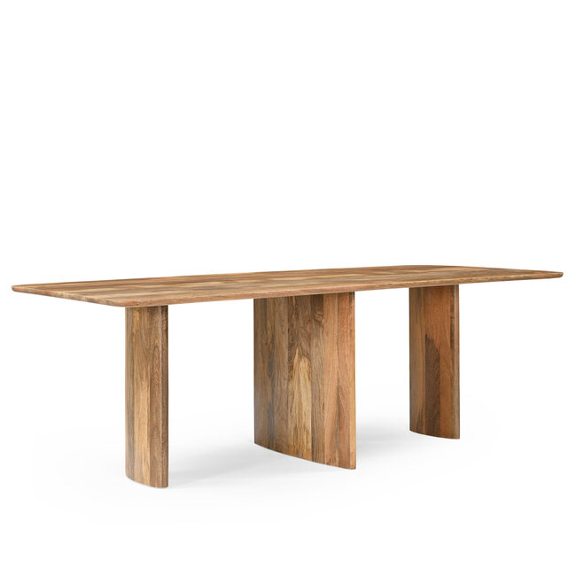 Benoa Eettafel Jade rechthoek naturel mango 220 cm