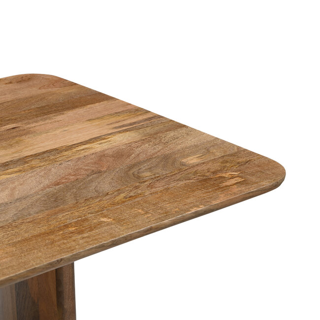 Benoa Eettafel Jade rechthoek naturel mango 220 cm