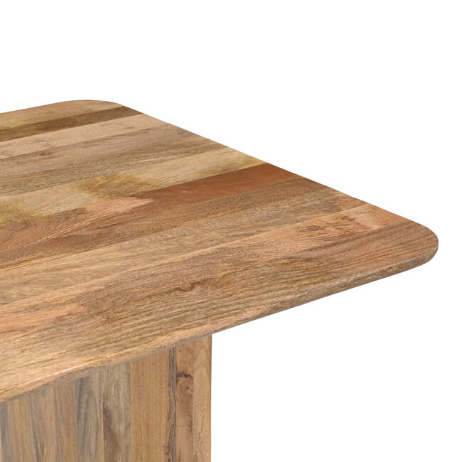 Benoa Eettafel Jade rechthoek naturel mango 220 cm