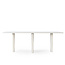 Benoa Eettafel Jade rechthoek beige mango 220 cm