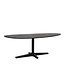 Label51 LABEL51 Eetkamertafel Rosie - Zwart - Mangohout - 260x110 cm