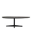 Label51 LABEL51 Eetkamertafel Rosie - Zwart - Mangohout - 260x110 cm