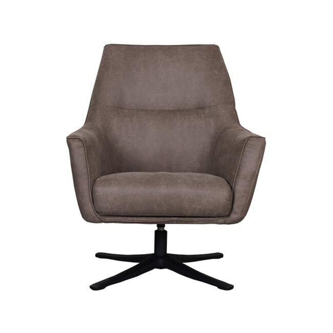 Label51 LABEL51 Fauteuil Tod - Taupe - Micro Suede - One Size