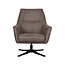 Label51 LABEL51 Fauteuil Tod - Taupe - Micro Suede - One Size
