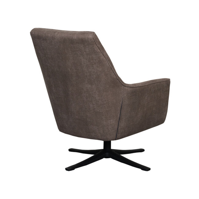 Label51 LABEL51 Fauteuil Tod - Taupe - Micro Suede - One Size