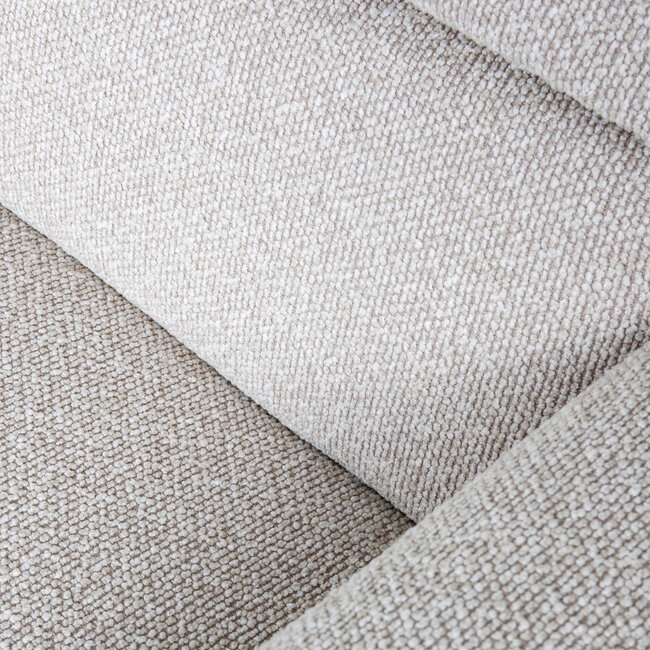 Label51 LABEL51 Hoekbank Bolzano - Naturel - Boucle - Rechts