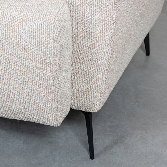 Label51 LABEL51 Hoekbank Bolzano - Naturel - Boucle - Rechts