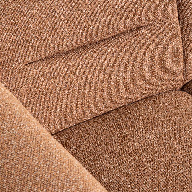 Label51 LABEL51 Hoekbank Bolzano - Coral - Boucle - Links