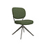 Label51 LABEL51 Eetkamerstoel Geneva - Forest - Boucle - Forest Frame
